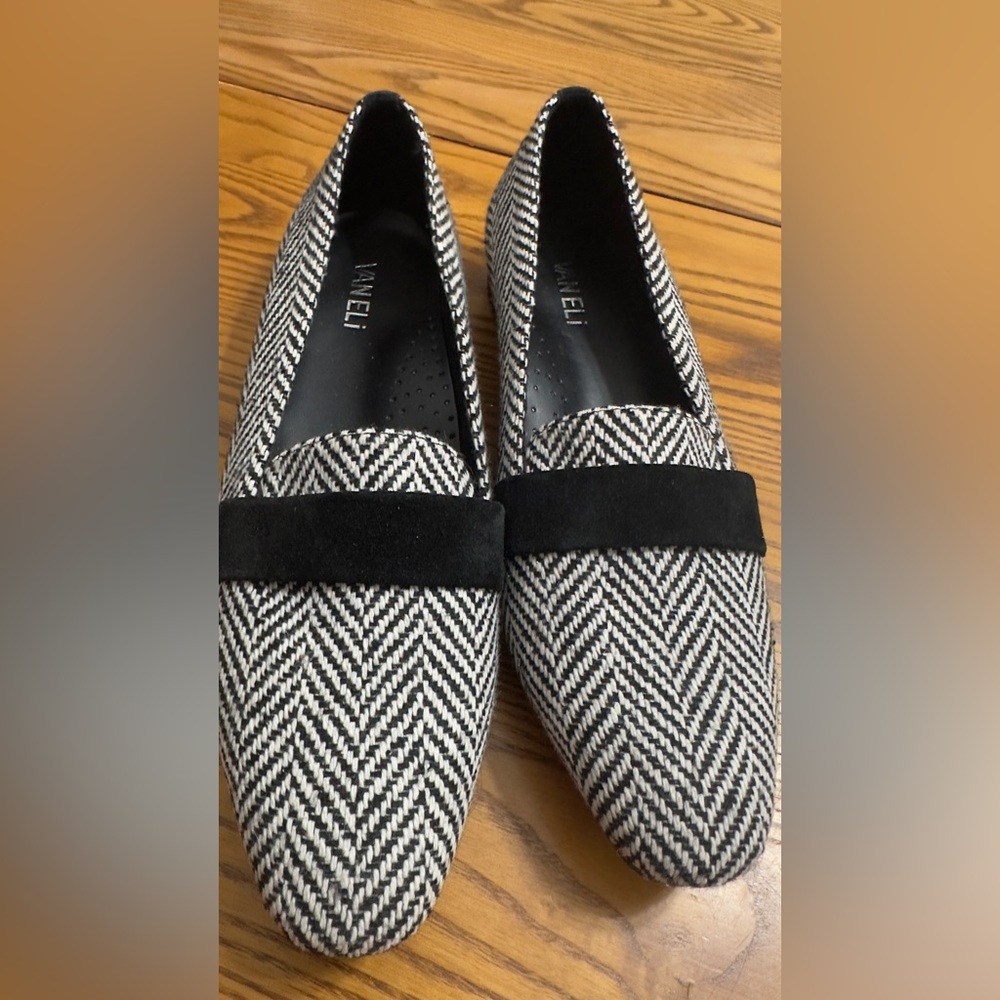 Vaneli Terja Blk/Wht Herringbone (s1)
